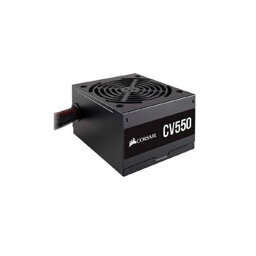 Corsair CV550 CV Series 80 Plus Bronze Certified 550 Watt PSU   price in hyderabad, telangana, nellore, vizag, bangalore