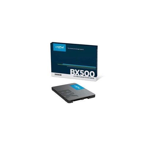 Crucial BX500 2TB 3D NAND 2.5 Inch Internal SSD  price in hyderabad, telangana, nellore, vizag, bangalore