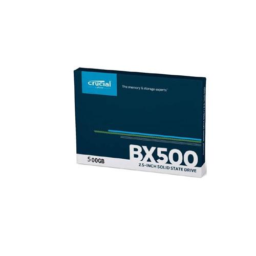 CRUCIAL BX500 500GB STATE INTERNAL SSD  price in hyderabad, telangana, nellore, vizag, bangalore