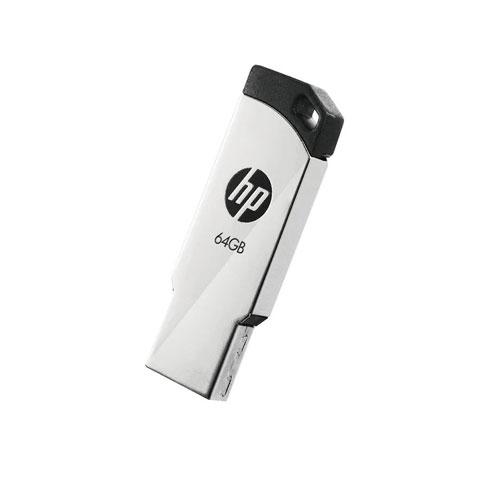 HP v236w 64GB USB 2.0 Sleek Metal Pen Drive price in hyderabad, telangana, nellore, vizag, bangalore