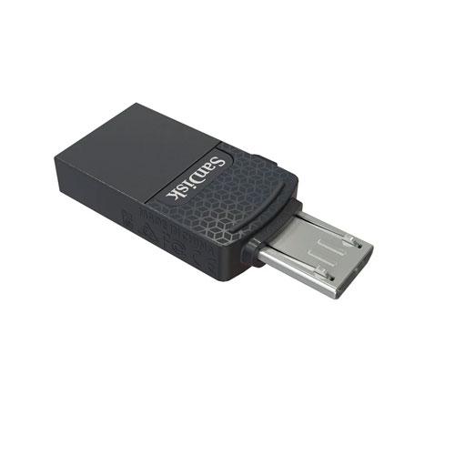 SanDisk Dual Drive Micro USB 64 GB Black Pen Drive price in hyderabad, telangana, nellore, vizag, bangalore