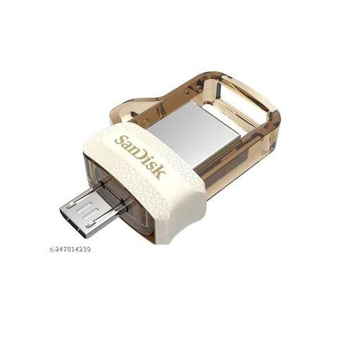 SanDisk m3.0 SDDD3 32GB USB3.0 GOLD Ultra Dual Pen Drive  price in hyderabad, telangana, nellore, vizag, bangalore