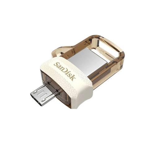 SanDisk Ultra Dual 64GB USB 3.0 1080p OTG Gold Pen Drive price in hyderabad, telangana, nellore, vizag, bangalore