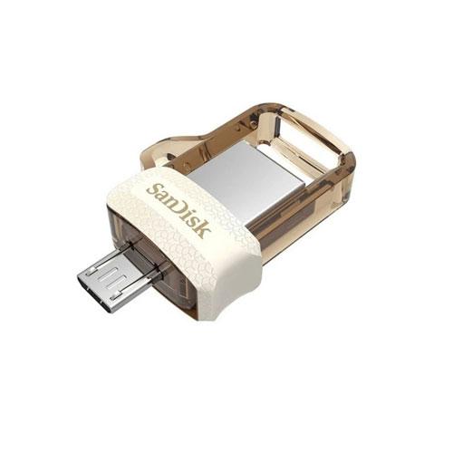 SanDisk Ultra Dual 64GB USB 3.0 OTG Gold Pen Drive price in hyderabad, telangana, nellore, vizag, bangalore