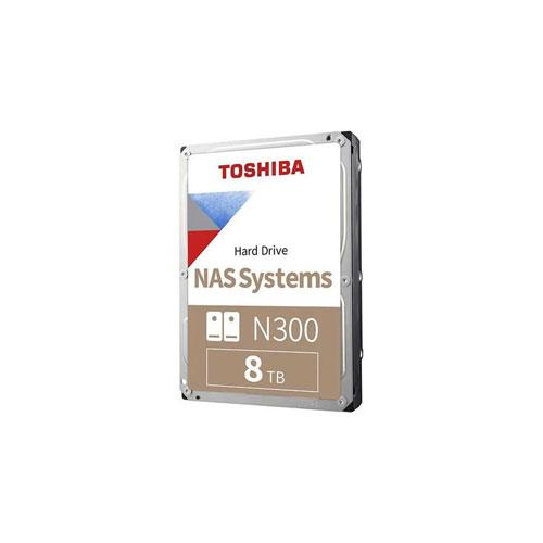Toshiba N300 8TB NAS Internal CMR 7200 RPM 256 MB HDD price in hyderabad, telangana, nellore, vizag, bangalore