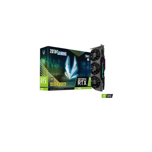Zotac 24GB Gaming Geforce RTX 3090 Trinity Graphics Card  price in hyderabad, telangana, nellore, vizag, bangalore